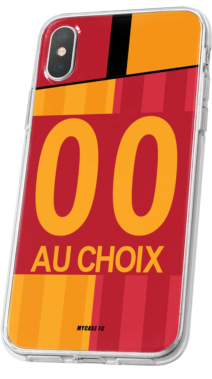 Cover Personalizzata Per IPhone XR MYCASEFC – Calcio Napoli – Silicone TPU Realizzato In Francia