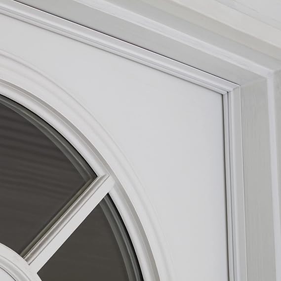 M-D Building Products 43343 White Aluminum and Vinyl CINCH Self-adhesive Top and Sides Door Seal Kit (8 pack)