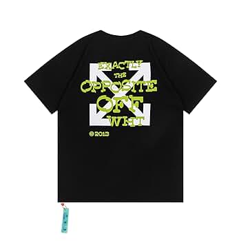 Amazon.co.jp: オフホワイト Tシャツ クルーネック男女兼用