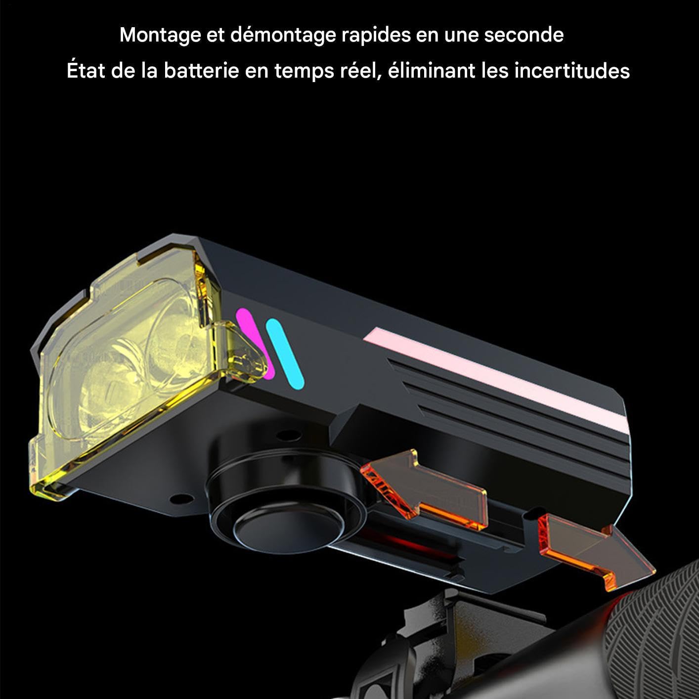 LED per Bicicletta, Ricaricabile Molto Luminoso con, Set Faro E Fanale Posteriore LED Della Bicicletta, per Adulti Uomini Donne Scooter VAE Mountain Strada Ciclismo Navetta