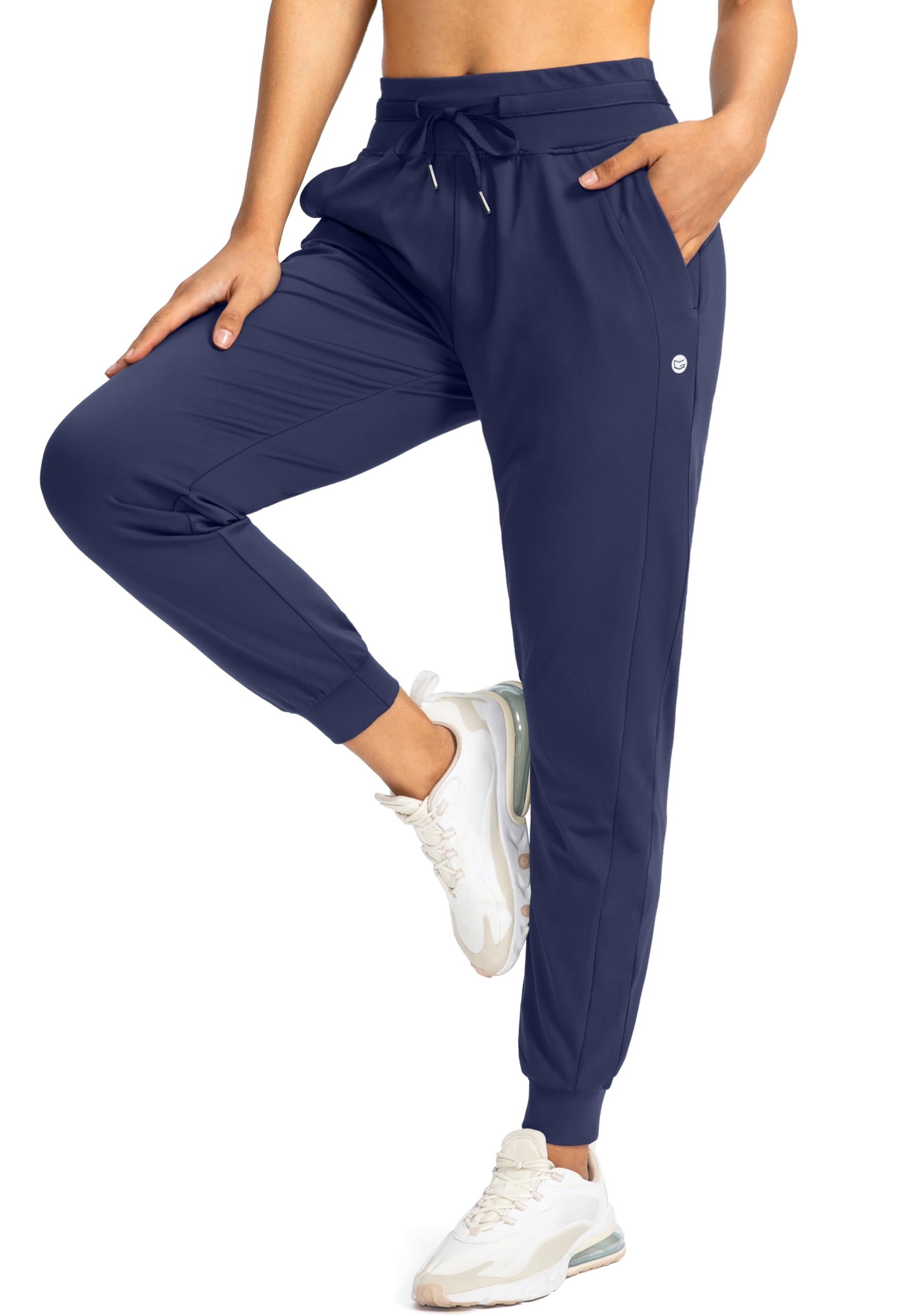 Women's Joggers with Zipper Pockets High Waisted Jogger Pants