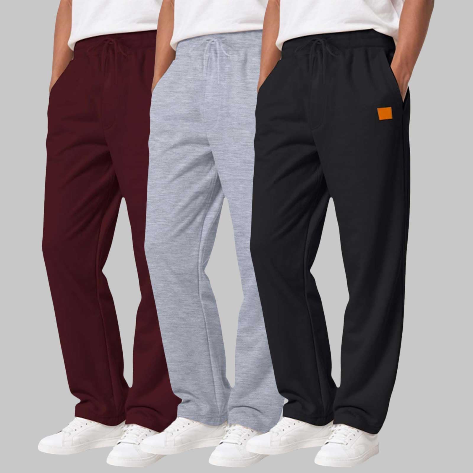 Genérico Pantalón Chino para Hombre Corte Recto Estiramiento Chino Hombre Otoño Confort Anti-Pliegues Casual Pantalones De Ocio Cintura Elástica con Bolsillos Y Cordón De Ajuste Regular