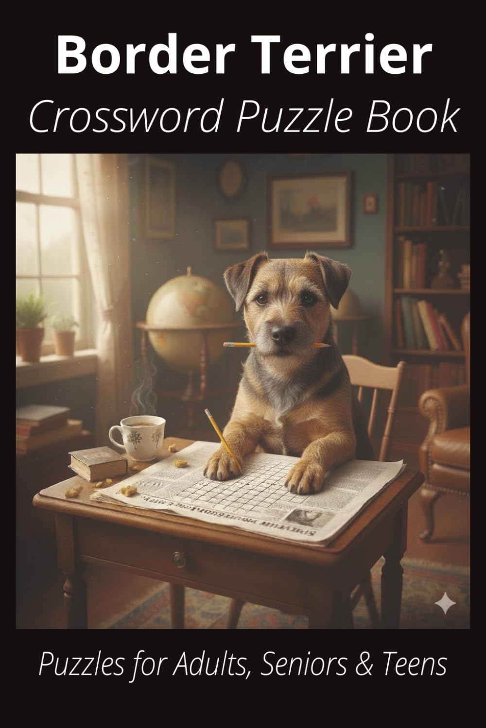 Border Terrier Crossword Puzzle Book: Crossword Puzzles with Easy-to-Read Print About Border Terriers, Loyal Companions, Training, Fun Facts & More | ... Pet Lovers, Vacations, and Relaxing Moments