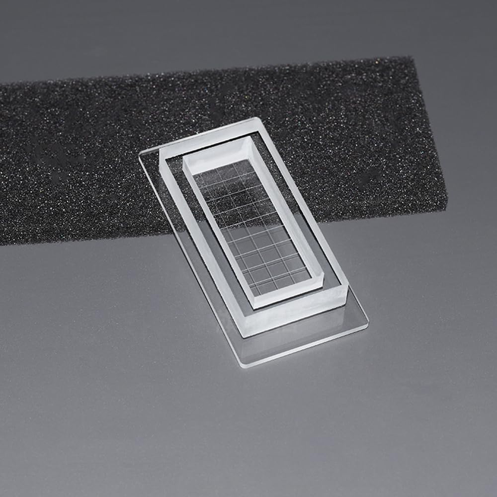 Microscope Counting Chamber, 5mL-10mL, Laboratory Quantitative Observation Plate (1, 5mL-with Grid, Capacity-Type)