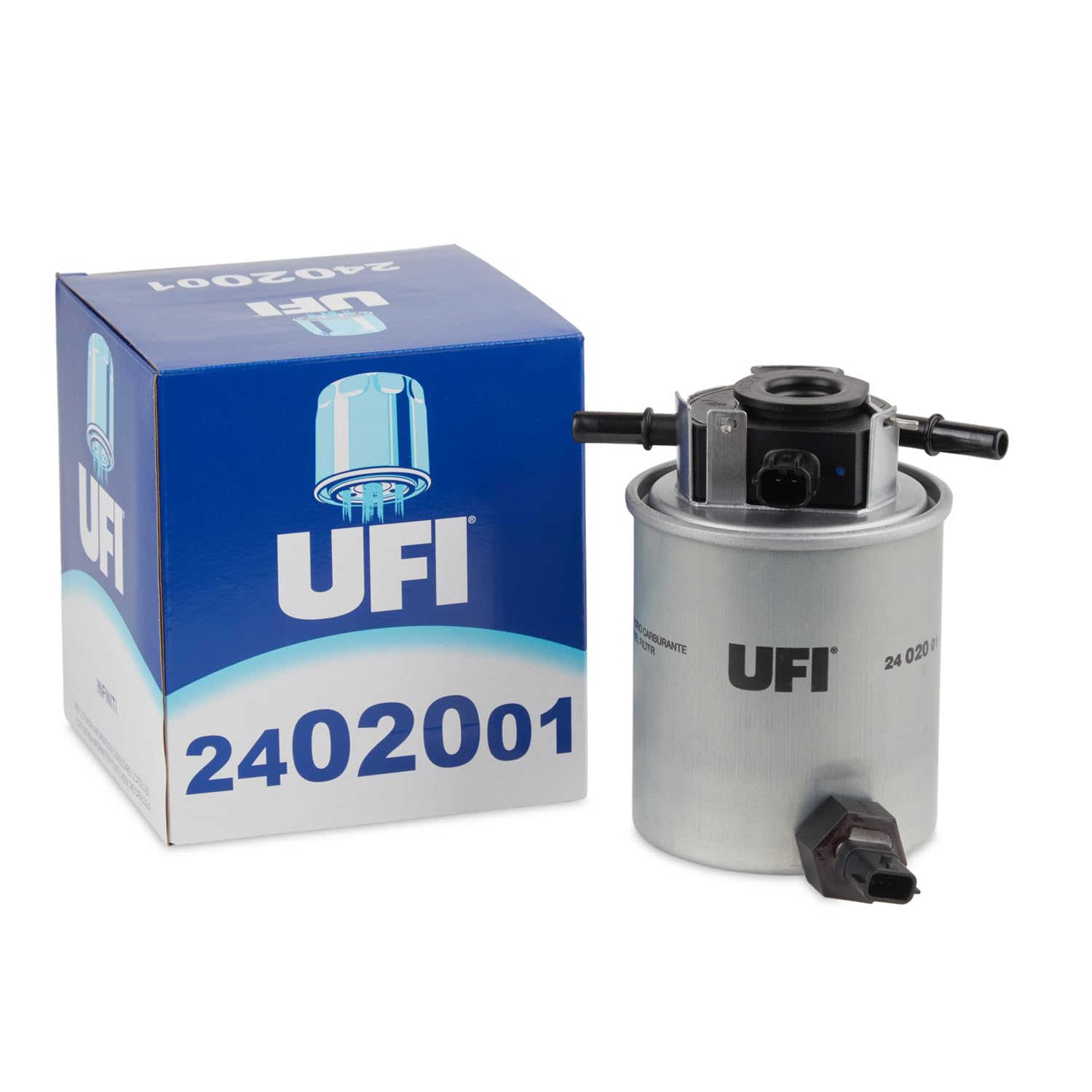 UFI Filters, Filtro Gasolio 24.020.01, Filtro Carburante per Ricambio, Adatto ad Auto, Applicabile su Modelli Infiniti