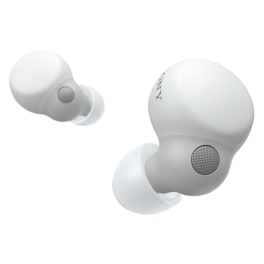 Sony LinkBuds S Truly Wireless Noise Cancelling Earbud Headphones with Alexa Built-in, White