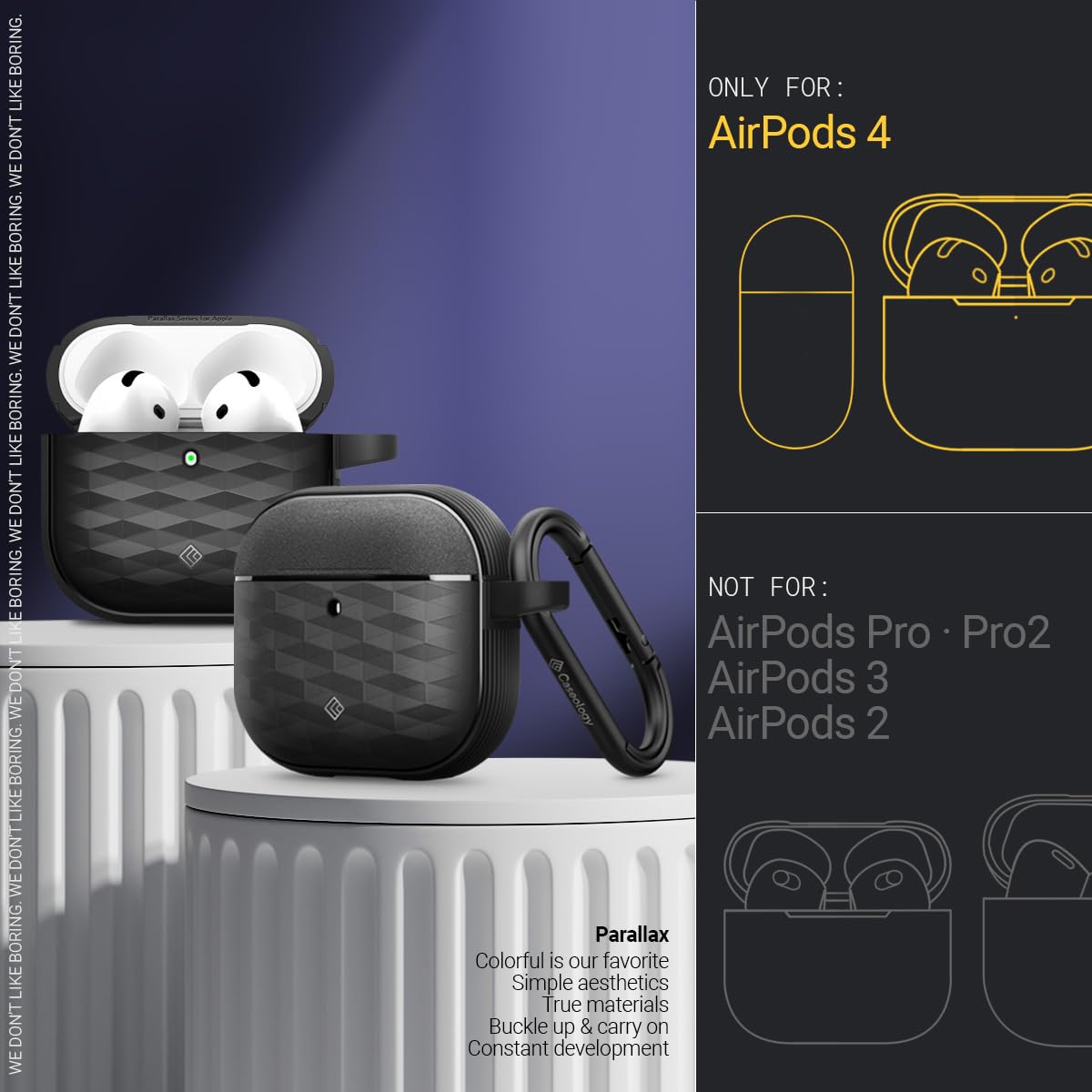 CASEOLOGY By Spigen Parallax Back Cover Case Compatible With Samsung Galaxy S24 Plus [Military