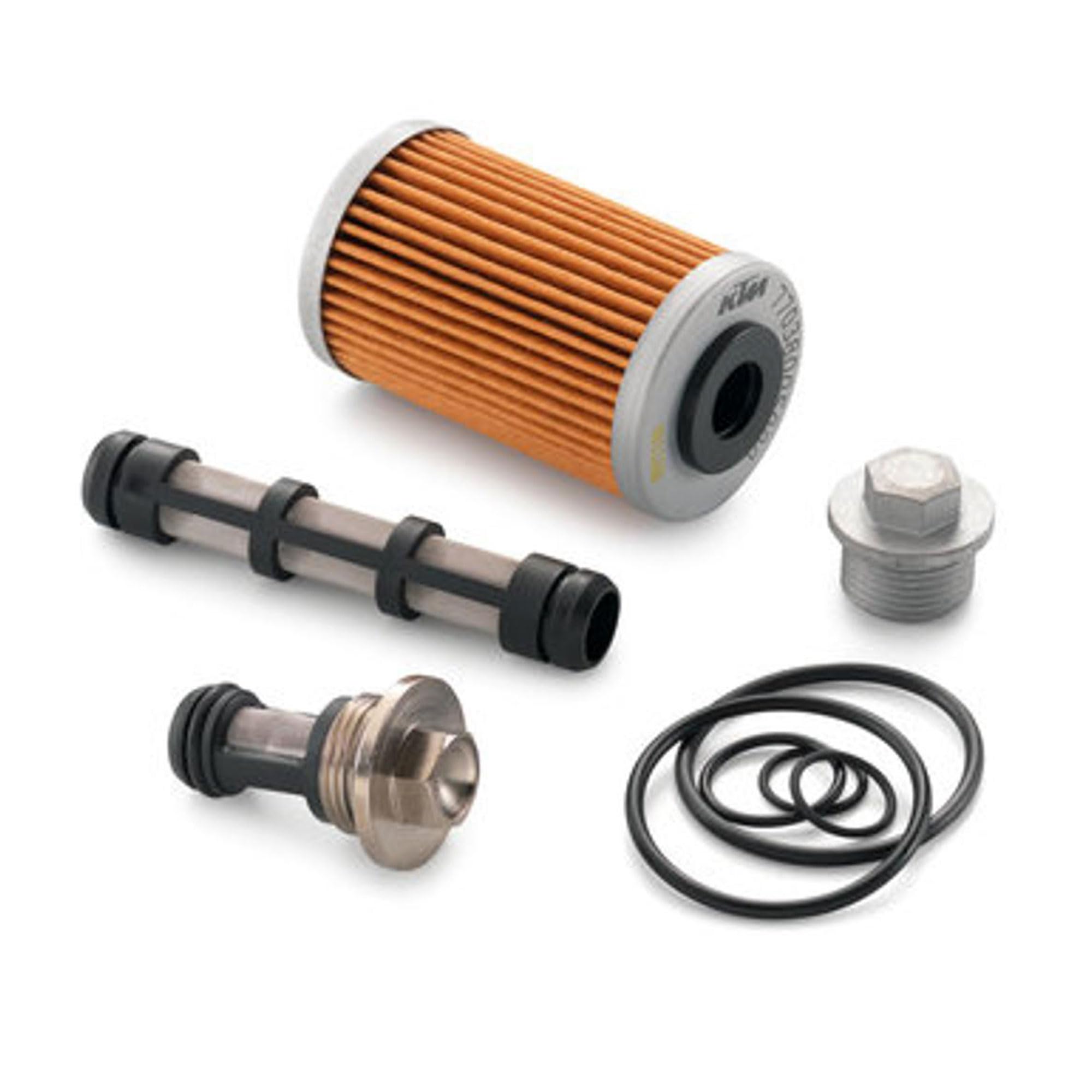 KTM & Husqvarna Kit filtri olio Set filtri OEM 00050000112 450 SMR EXC SX-F 500 EXC modelli dal 2013 al 2016 450 FE FC FS 501 FE dal 2012 al 2016