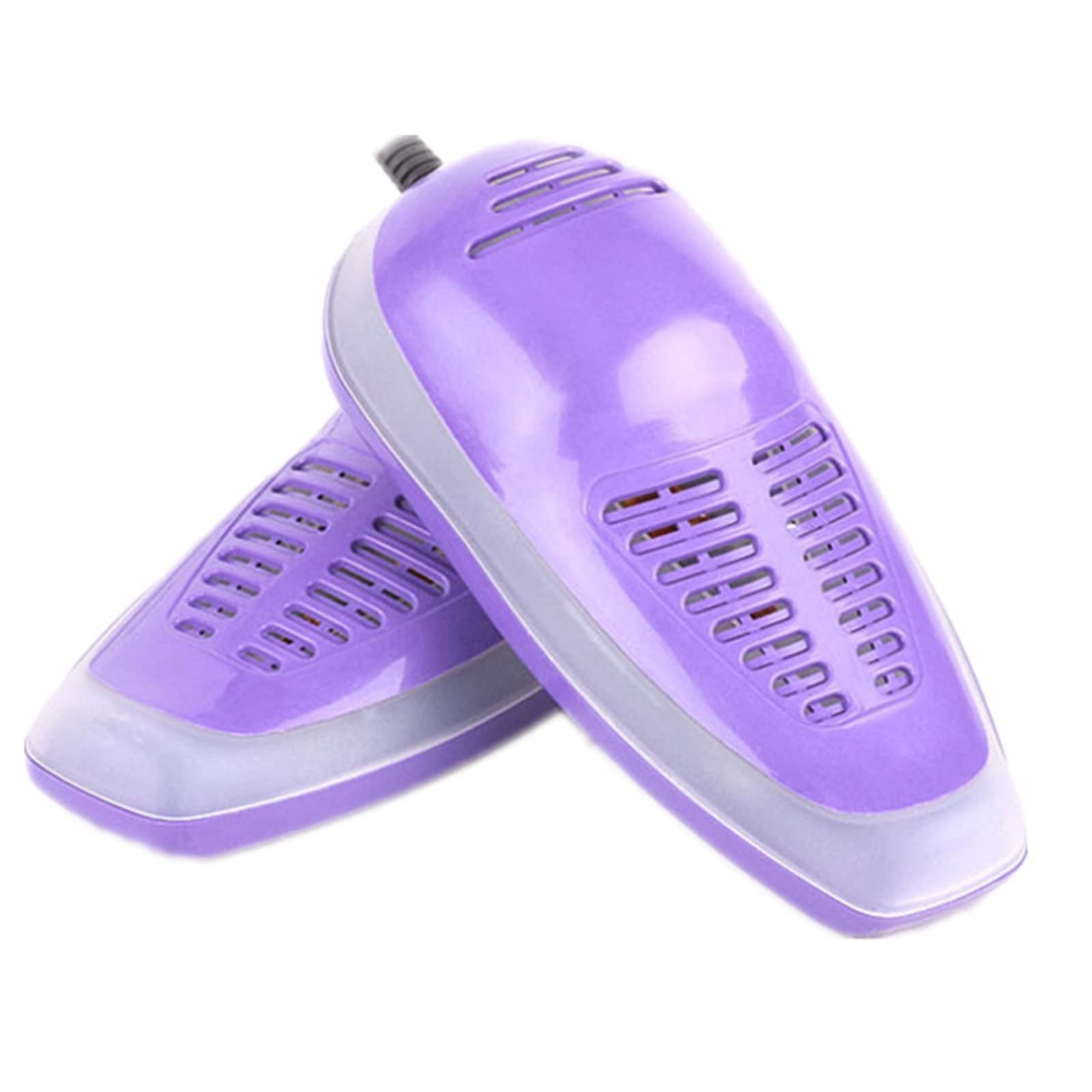 Mini asciuga scarpe, scaldascarpe, deodorante, deumidificatore, per la pulizia delle scarpe, in inverno (viola)
