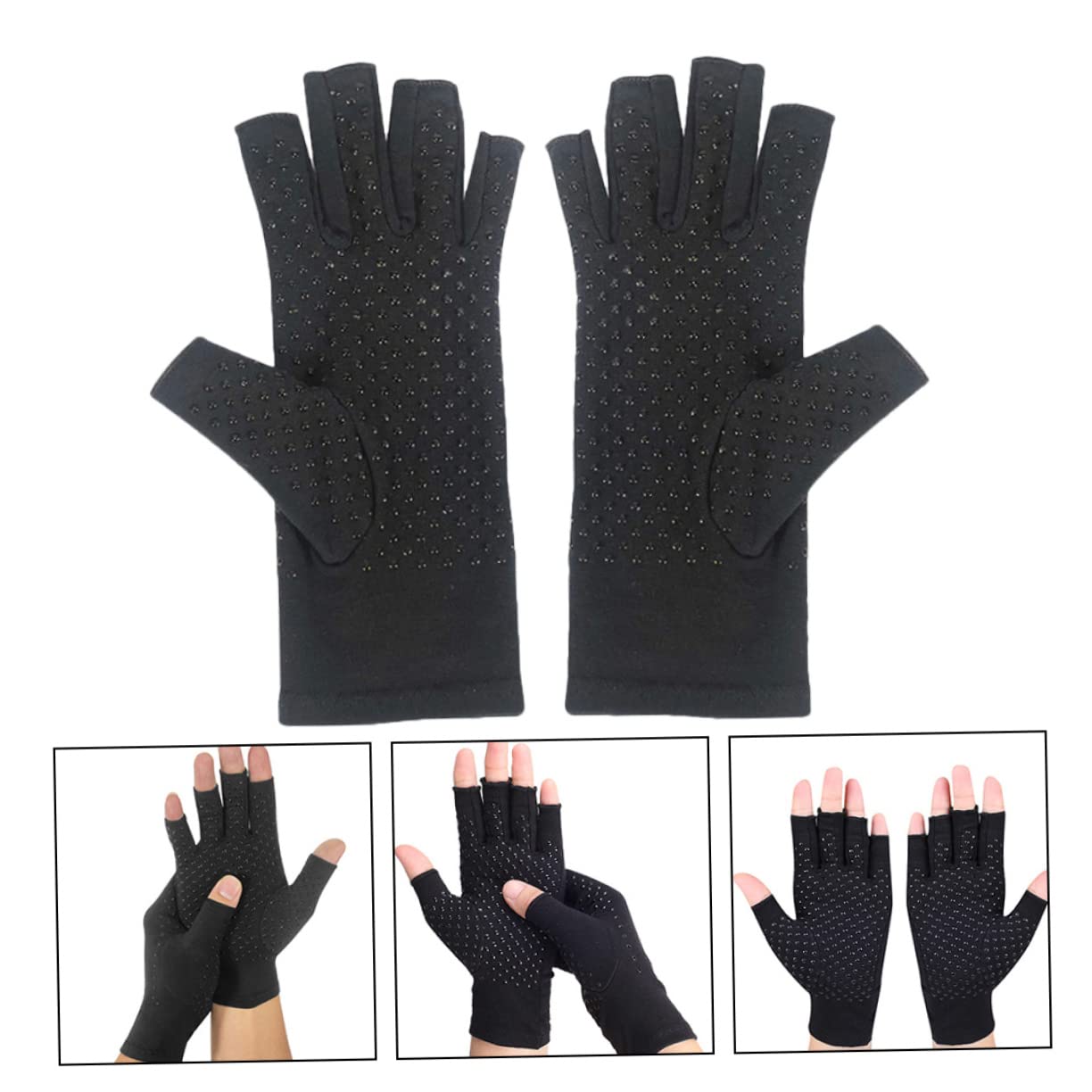 LIFKOME Running Half Gloves Glove Winter Cycling Protective Breathable Fashion Present
