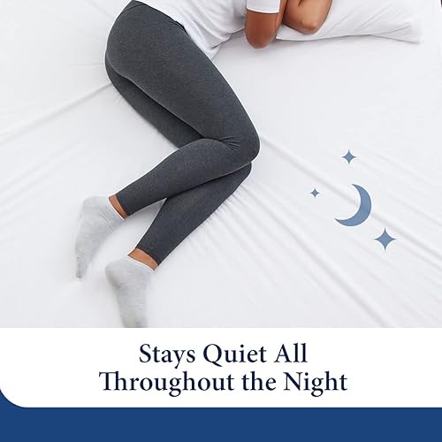 Vista 5 de Cosy House Collection Funda protectora de colchón impermeable de bambú de lujo con cremallera, protección contra manchas de alta calidad, funda sin