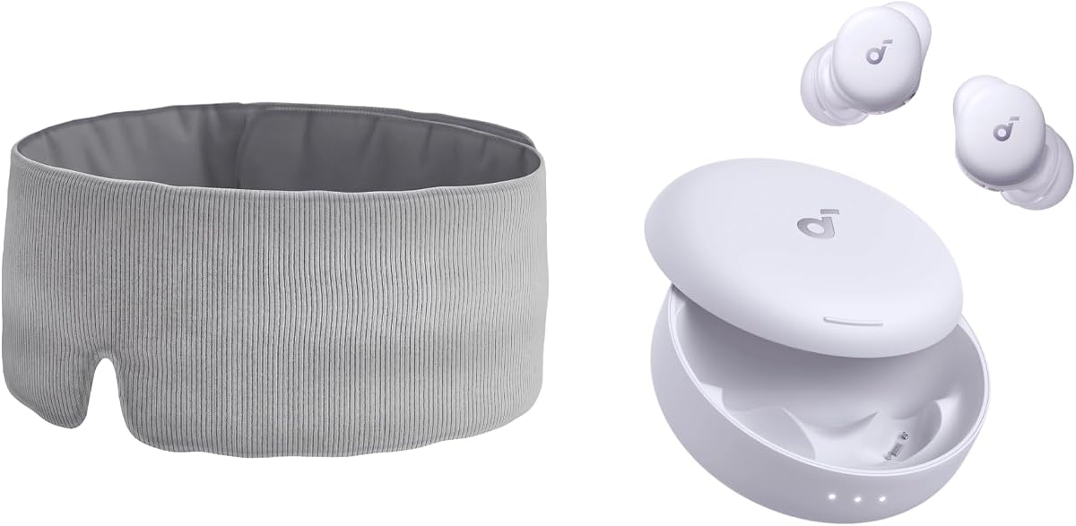 Sleep A30 Special with Eye Mask, Noise Reduction Sleep Earbuds