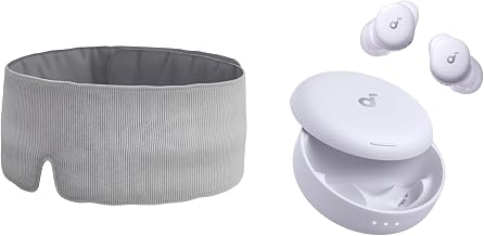 Soundcore Sleep A30 Special with Eye Mask, Noise Reduction Sleep Earbuds