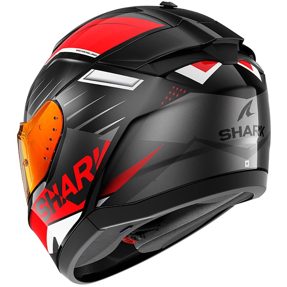 Shark, Casque Moto intégral RIDILL 2 BERSEK Noir / Rouge KRA, L