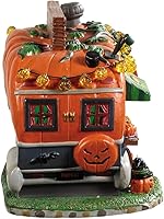 Vista 3 de LEMAX Pick Me Pumpkin Wagon, funciona con pilas (4.5V) #95444