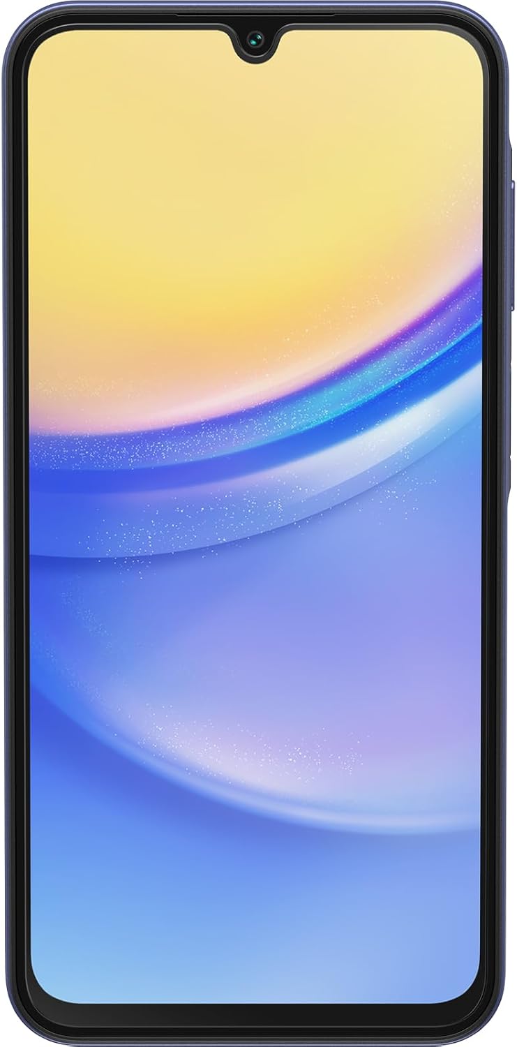 OtterBox Samsung Galaxy A15 5G Glass Screen Protector, Flawless Touch Response, Fingerprint Resistant, Easy Installation