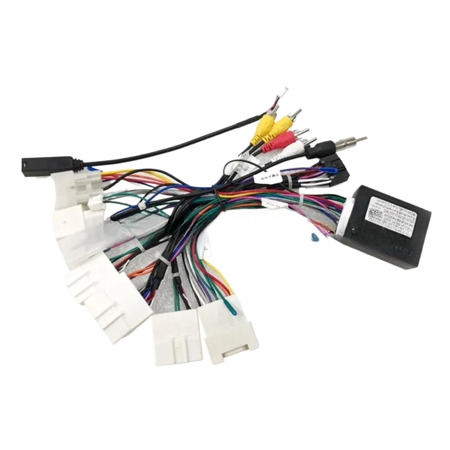 16 Pin Car Stereo Audio Head Unit Harness Power Adapter Cable Wired Canbus Box Fit for Toyota Prius