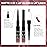 evpct 1Pcs Neutral Mauve Matte Lip Liner and Liquid Lipstick Stain Makeup Set for Women, Mauve Long Lasting Smudge Proof Lipstick labiales matte mate larga duracion listip 24 hours originales, 34