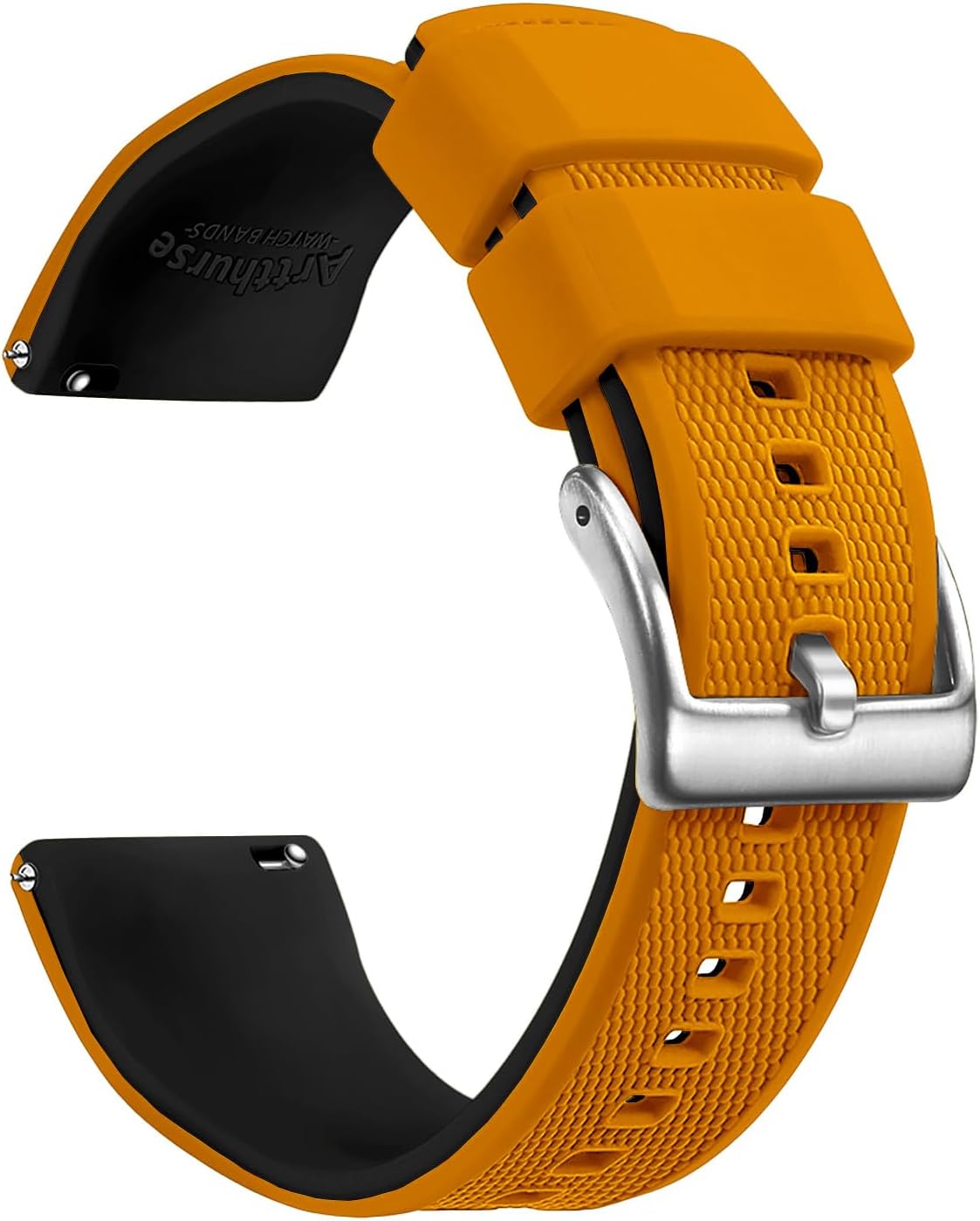 Silicone Watch Bands Quick Release 18mm, 20mm, 22mm for Men and Women Replacement Rubber Watch Band Soft Breathable Waterproof Sport Watchbands Straps