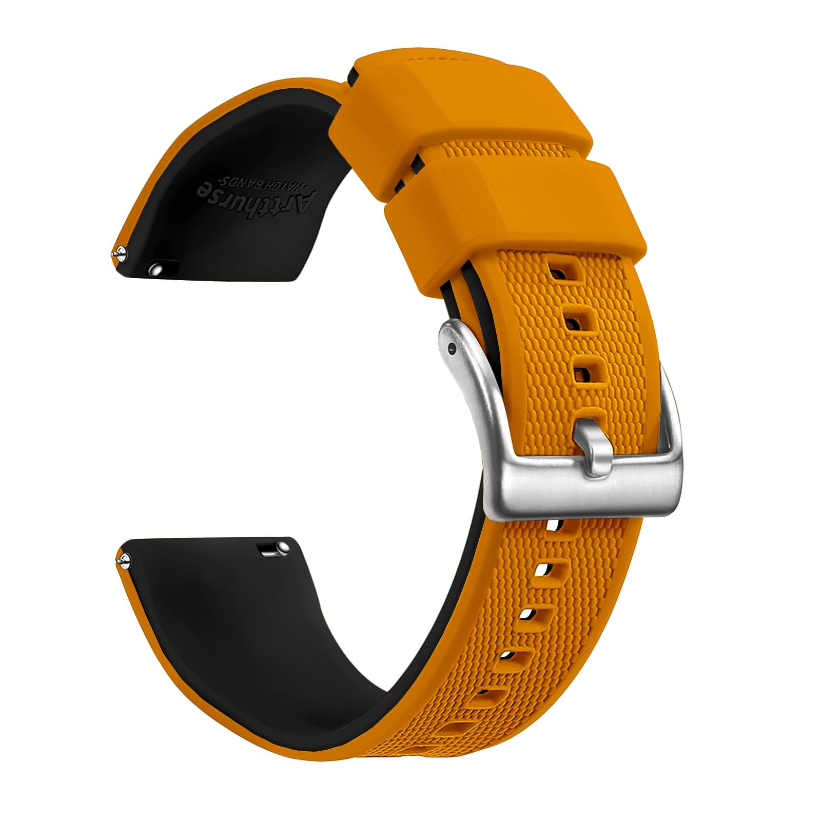 Silicone Watch Bands Quick Release 18mm, 20mm, 22mm for Men and Women Replacement Rubber Watch Band Soft Breathable Waterproof Sport Watchbands Straps