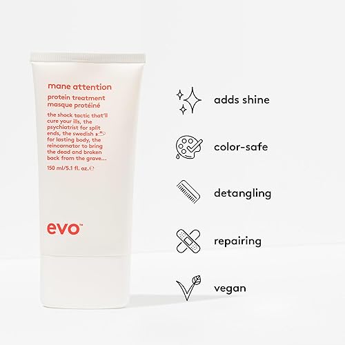 Miniatura 2 de EVO Tratamiento capilar con proteínas Mane Attention - Hidrata, repara y fortalece el cabello