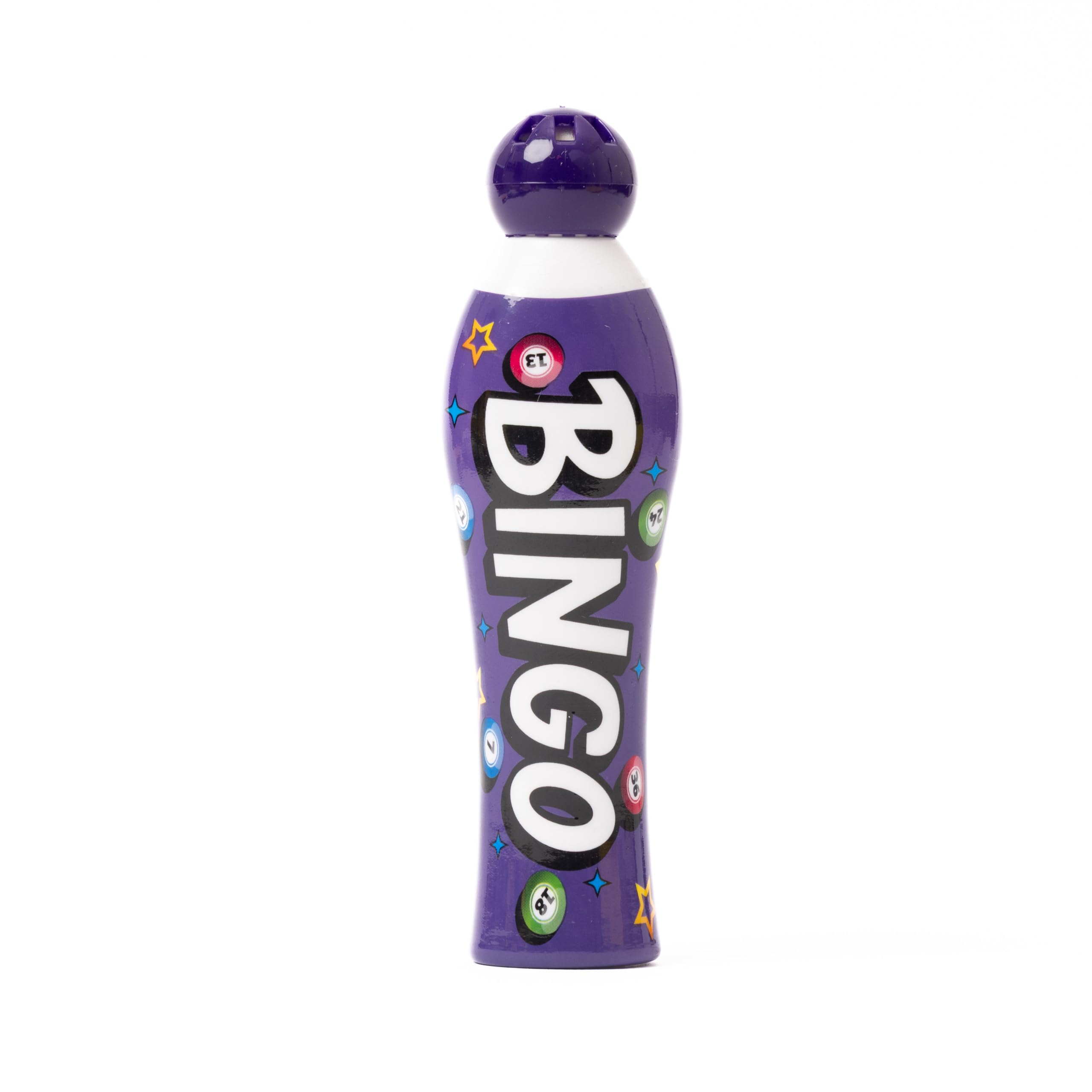 Lot de 12 grands tampons de bingo dans une boîte de présentation – 12 couleurs vives – Bouteilles d'encre de 40 ml – Marqueurs de bingo faciles à prendre en main pour événements, fêtes, collectes de