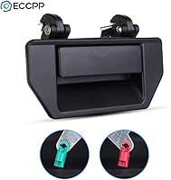 Vista 5 de ECCPP Manija de puerta negra para camioneta Nissan 1995 1996 1997 (puerta trasera)