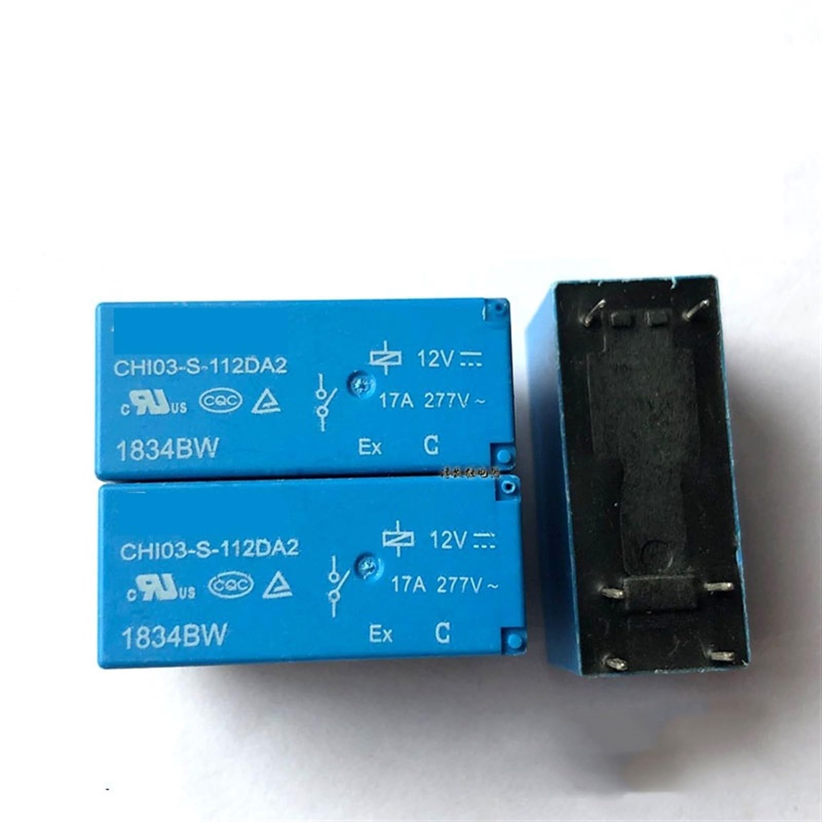 Relé de 6 pines 12V 17A CHI103-S-112DA2 interruptor NO para HF115F 2