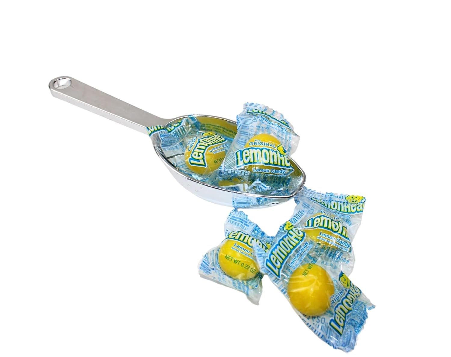 Lemon Candy - Lemonheads Candy Bulk - Hard Individually Wrapped Lemon Heads Bulk - Bright, Tart Yellow Candies (3 Pound)