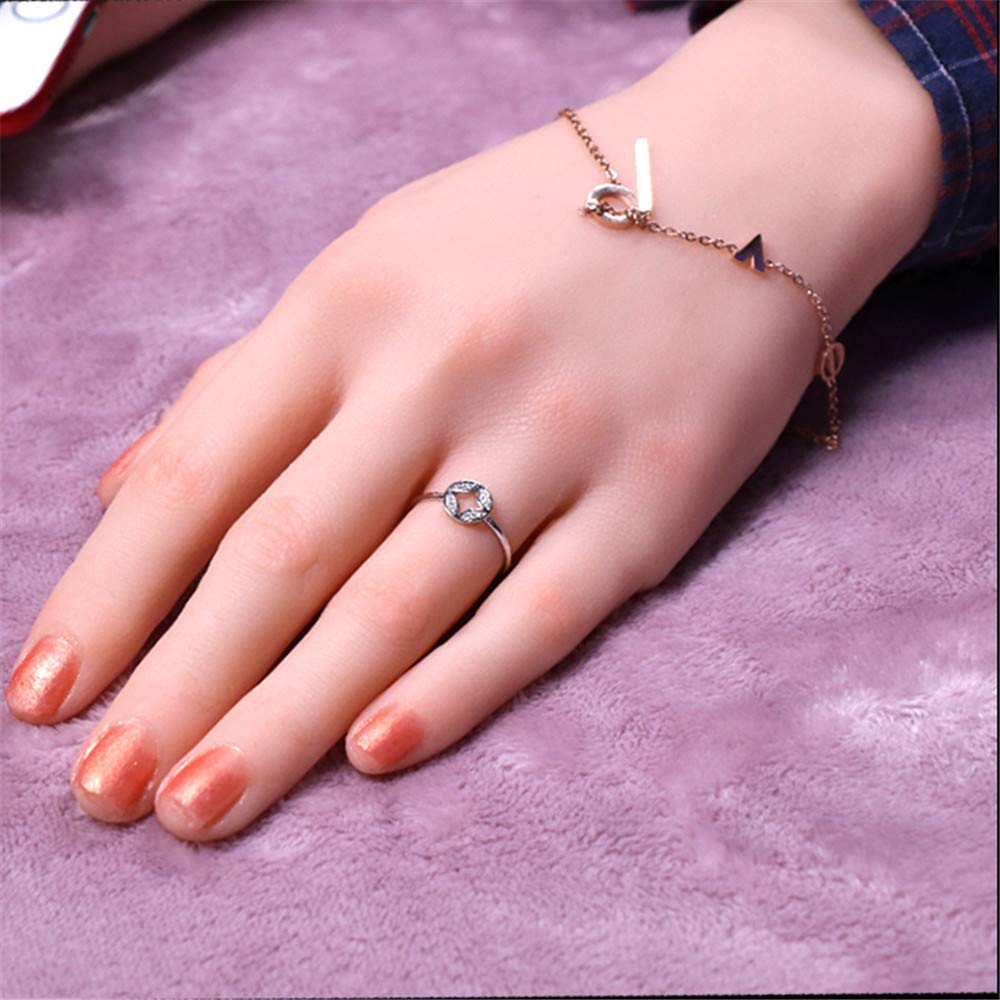 Piedi o Mani in Silicone, Mani morbide per Pratica di Nail Art, Modello di Mano in Silicone Manichino Flessibile in Silicone Morbido Realistico Manichino per Braccialetto ad Anello
