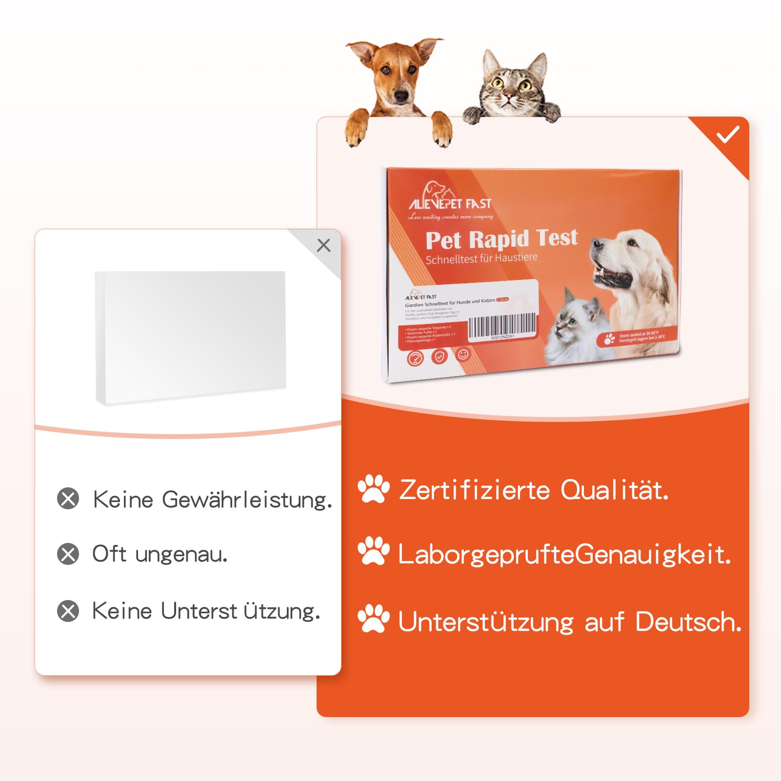 Test Rapido Giardia Per Cani E Gatti - 5 Confezioni, Risultati Affidabili In Pochi Minuti - Foto 10