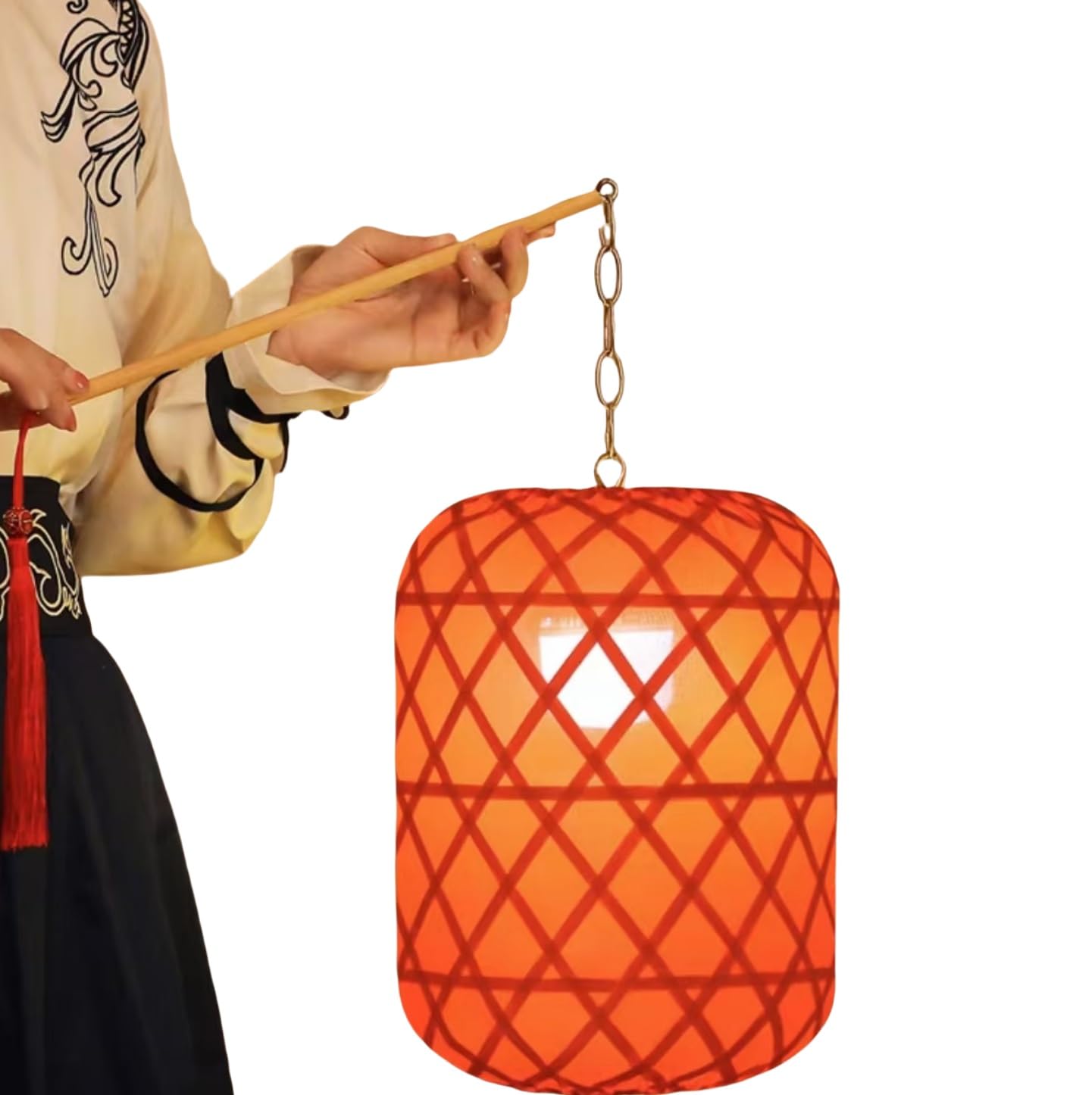 Amazon.co.jp : Ouapark 竹灯篭 中秋祭り提灯装飾 油紙提灯 提灯 お