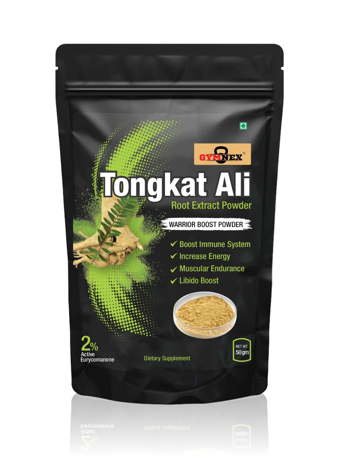 Gymnex Organic Tongkat Ali Longjack Root Extract Powder 2% Eurycomanone Herbal Supplement for Men Stamina | 100% Pure Lab Tested Single Ingredients Extract Powder from Indonesia (B0CB9327V3) Amazon Price History, Amazon Price Tracker