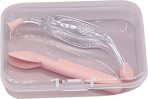 Juego de herramientas de inserción y extracción de lentes de contacto con pinzas de silicona suave para viajes y uso doméstico, kit de herramientas