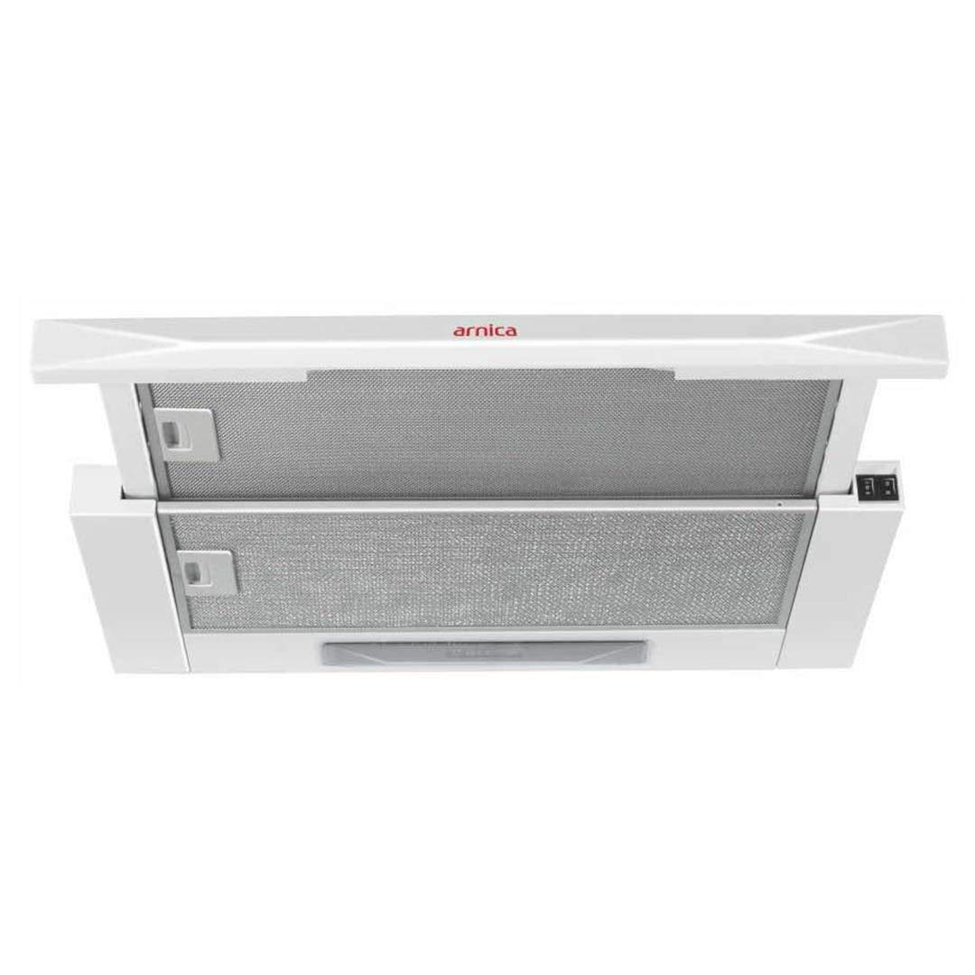 Arnica Mutfak Aspiratörü Eko, 390 m³/s Emiş Gücü, 60 cm Genişlik, 25 W Aydınlatma