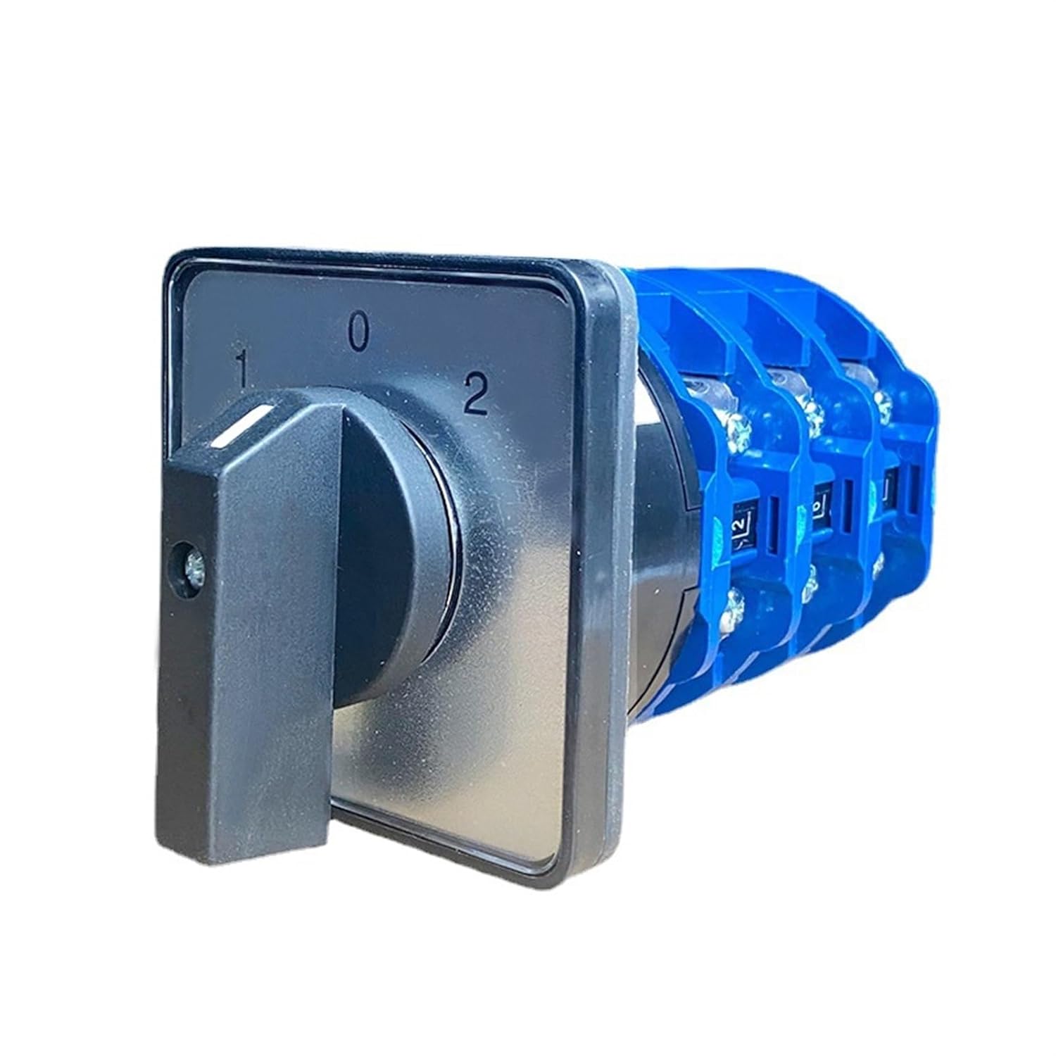 690V 125A Three Poles LW26-125/3 Multi Position Panel Mounting Cam Changeover Rotary Switch Silver Contact LW28 YMW26(0-1)