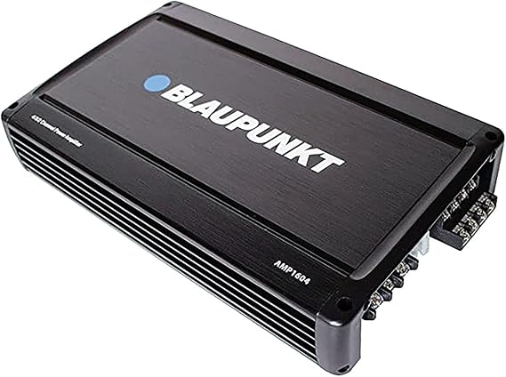BLAUPUNKT 1600W 4-Channel, Full-Range Amplifier AMP1604, Black