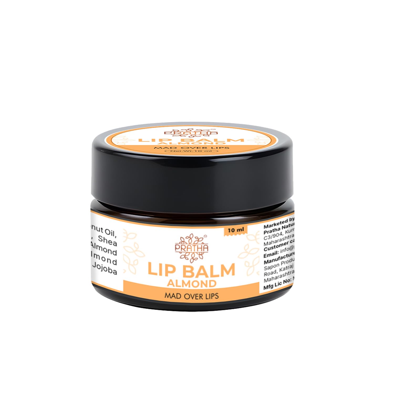 Pratha Naturals Lip Care Almonds Lip Balm Ultimate Softness and Nourishes Lip Gloss with Goodness of Almond Oil-picture-35