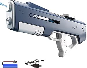 Electric Water Gun, Automatic Water Gun Pistols 500ml, Automatic Water ...