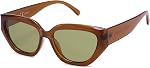 SOJOS Trendy Cute Cat Eye Polarized Sunglasses for Women Fashion Cateye Womens Sunnies SJ2237