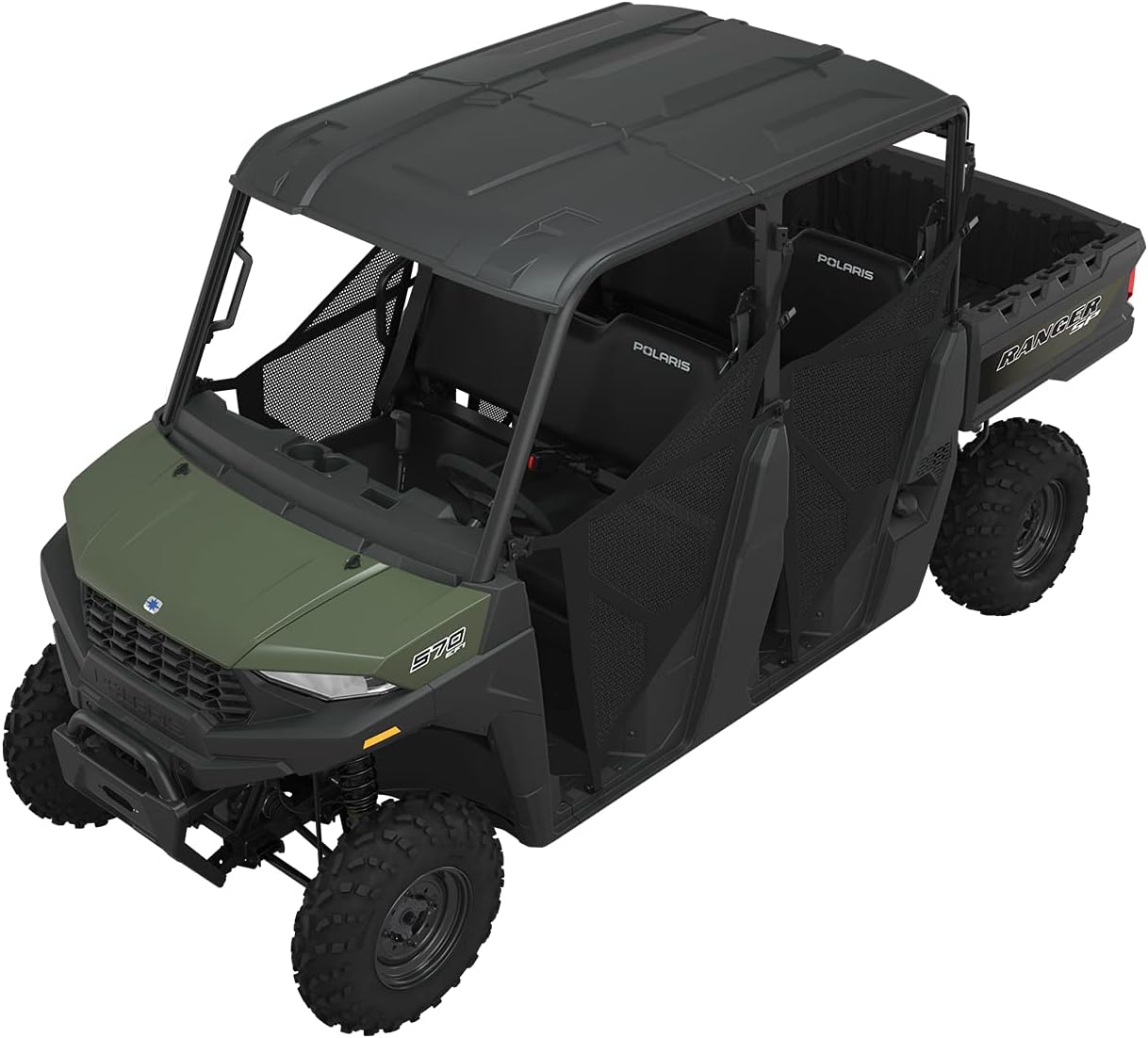 Polaris 2885078 Black Poly Sport Roof for 2015-2022 Ranger Crew SP 570 570-4