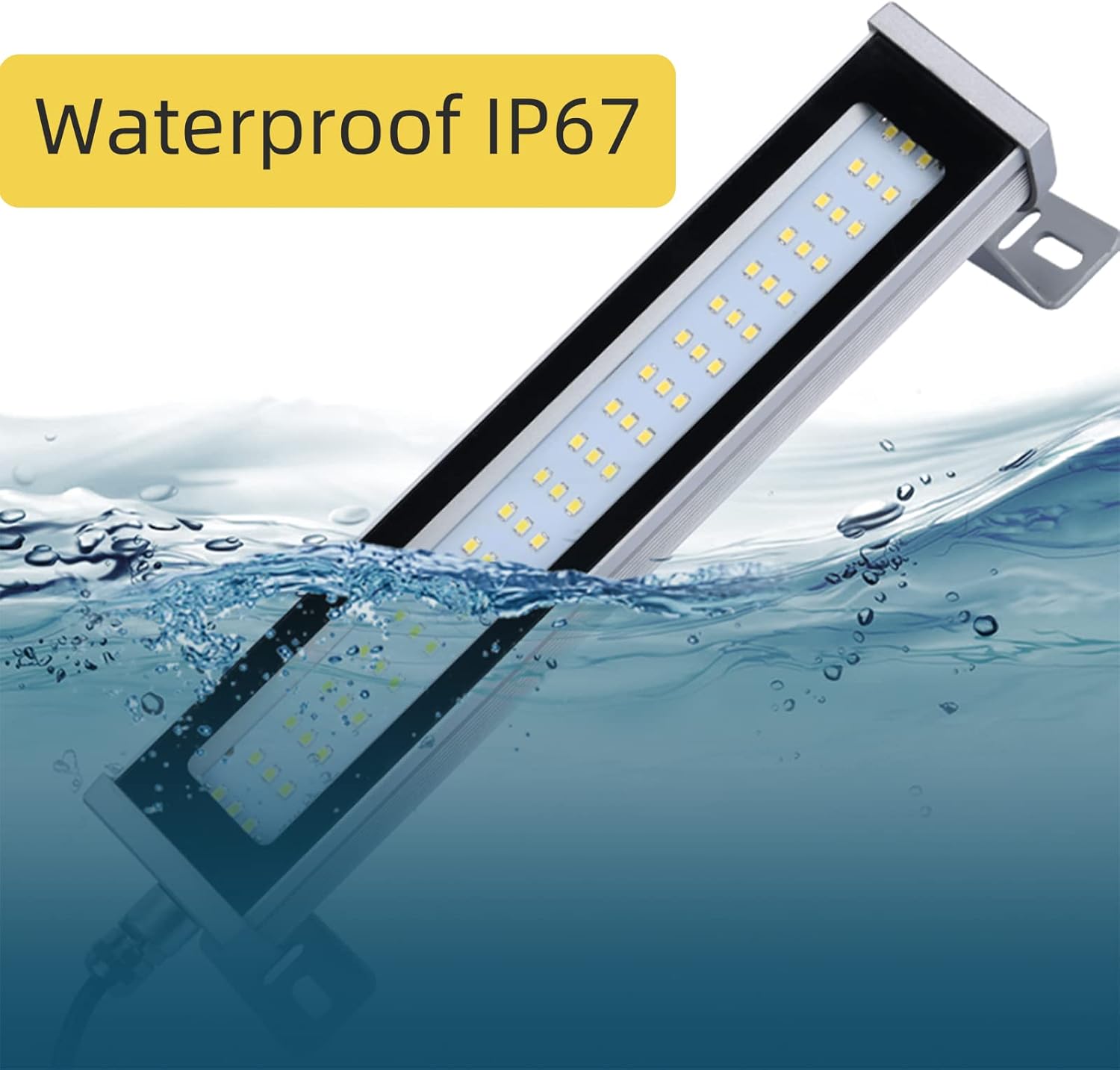 Industrial Machine Tube Light LED 20W CNC Machine Work Lighting IP67 Dustproof Waterproof Explosion Proof Uplight AC 95V-245V 110V 230V 6400K 2304lm Industrial Waterproof LED Light