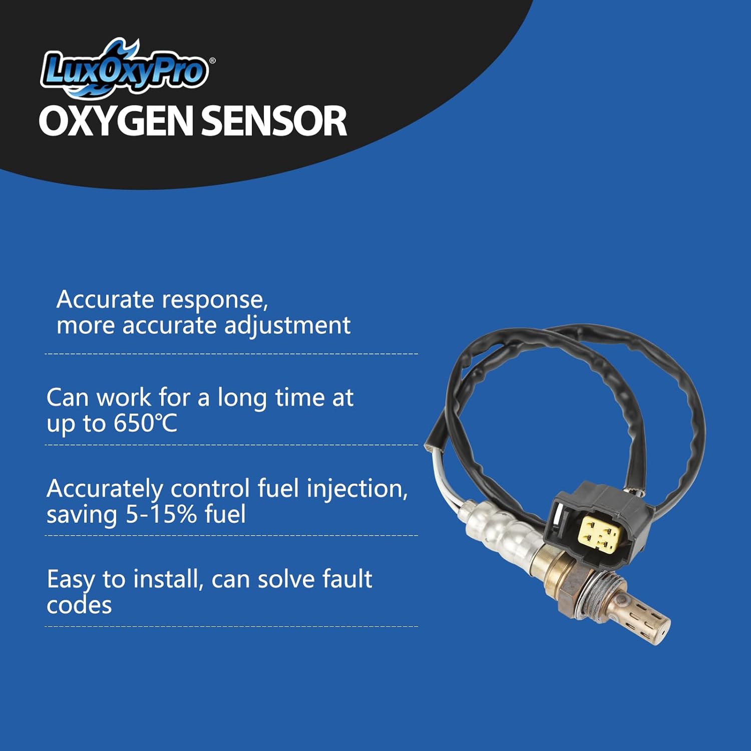 Oxygen O2 Sensor Upstream and Downstream for Dodge Charger Grand Caravan for Journey Nitro, for Jeep Commander Compass Grand Cherokee Liberty Wrangler JK, for Chry 200, Replace 234-4587 2Pcs