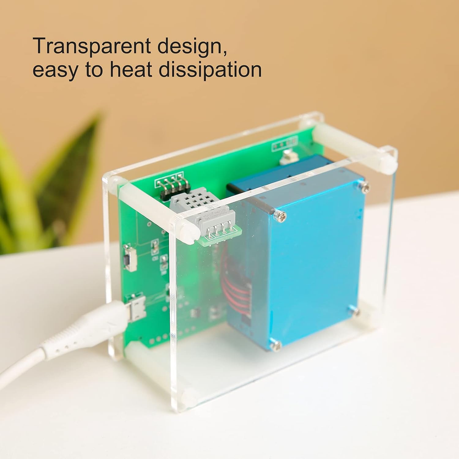 Air Quality Monitor pm2.5 pm10 pm1.0 Detector Indoor air Quality Test kit for Cars ,Home,Office,Hotel etc (PM2.5,AQI)