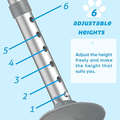 Miniatura 10 de Bcareself Silla de ducha con brazos con barra transversal de alta resistencia única, silla de baño con respaldo bariátrico, silla de ducha de