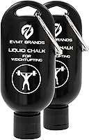 Vista 1 de Liquid Chalk, Mess Free Gym Chalk for Weightlifting, Gymnastics, Rock Climbing, Dancing, and Lifting. Sweat Resistant and Long Lasting for Stronger