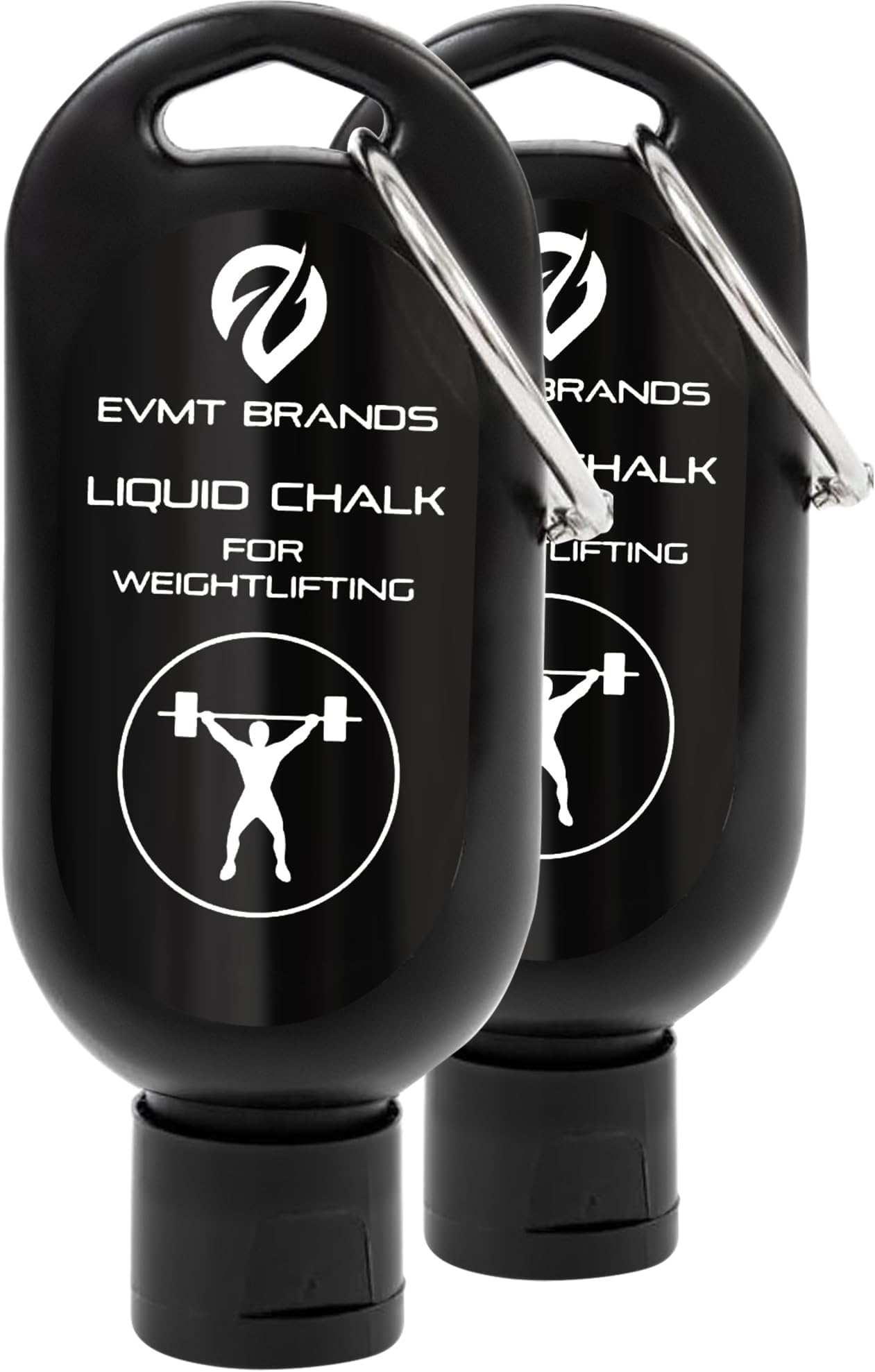 EVMT Brands Liquid Chalk, Mess Free Gym Chalk for Weightlifting, Gymnastics, Rock Climbing, Dancing, and Lifting. Sweat Resistant and Long Lasting for Stronger Hand Grip. Package May Vary.