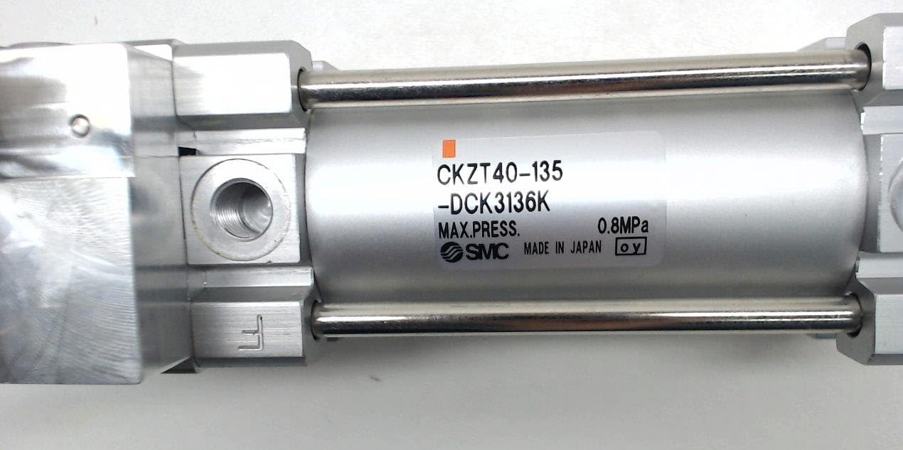 Smc Ckzt40-135-Dck3136k, Pneumatic Clamp, Max. Press.: 0.8Mpa, Ckzt40-135-Dck3136k