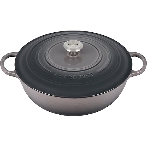 Le Creuset Signature Cast Iron Chef's Oven, 7.5qt, Oyster