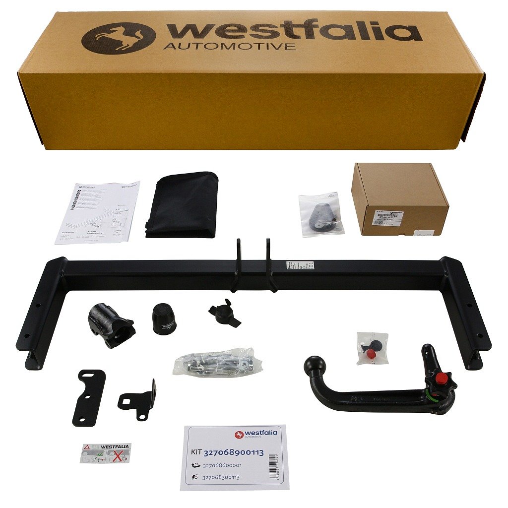 Giunto Per Rimorchio Wetsfaliak 327068900113 - Gancio Traino Con Testa Sferica Asportabile E Kit Elettrico A 13 Poli - 3